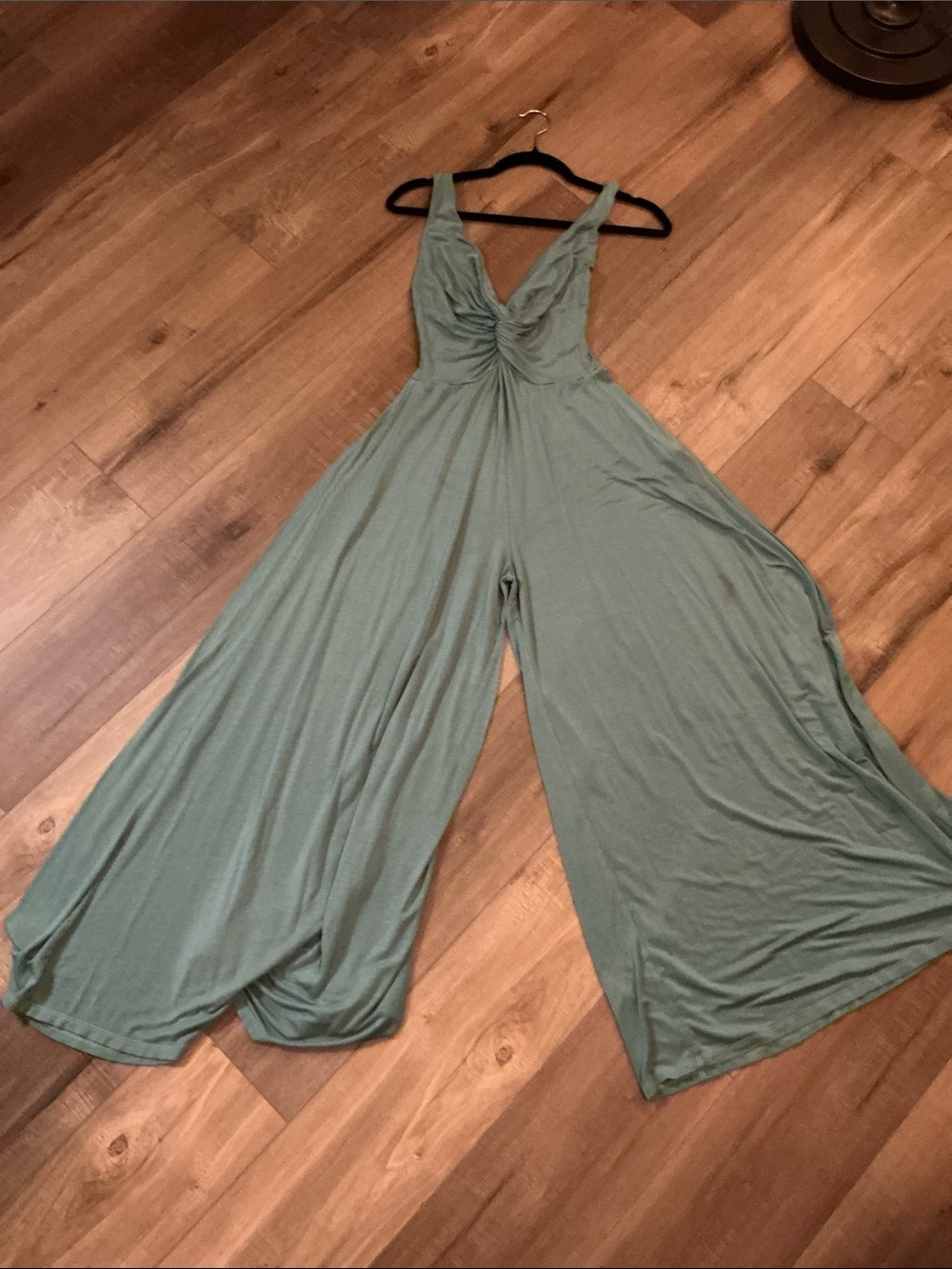 Free People Harlow Sea Foam Green Jumpsuit 🌊 - Picture 4 of 5